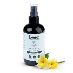 kooa parfumeret pelspray med duft af frangipan