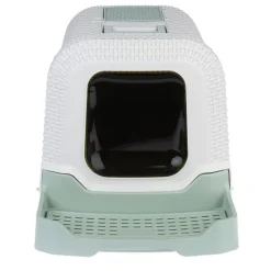 kooa toilet med afskærmning med grusskuffe