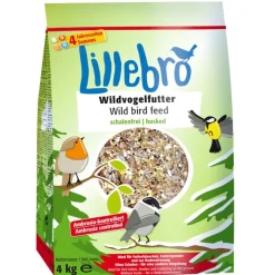 Lillebro Skallefrit-Mix: Vildtfuglefoder + Jordnøddekerner
