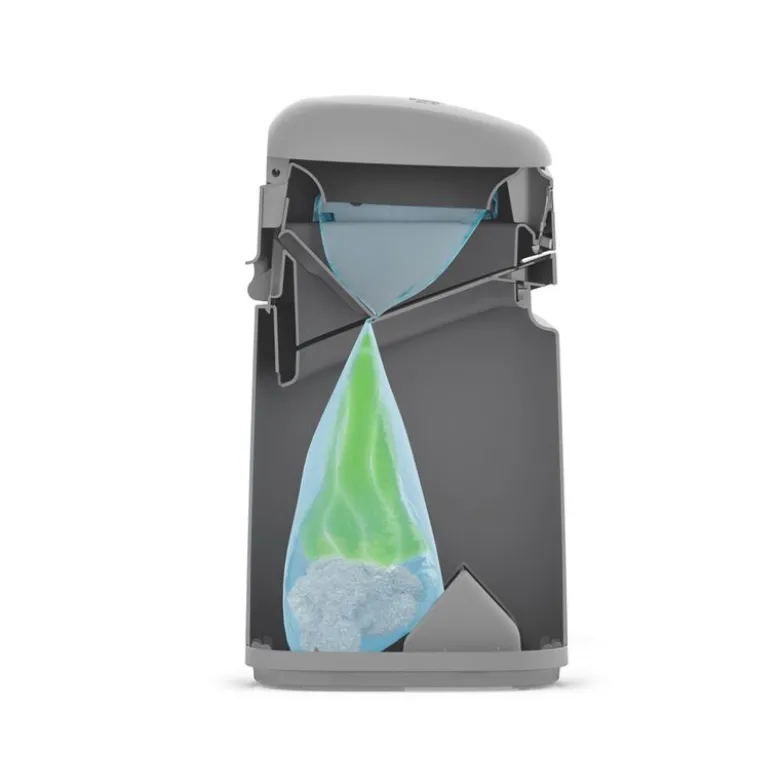 LitterLocker by Litter Genie® Easy Roll spand til bortskaffelse af kattegrus, grå