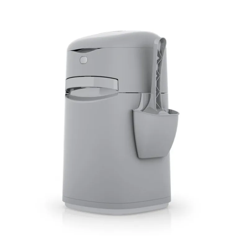 LitterLocker by Litter Genie® Easy Roll spand til bortskaffelse af kattegrus, grå