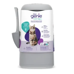 LitterLocker by Litter Genie® Easy Roll spand til bortskaffelse af kattegrus, grå