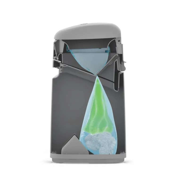 LitterLocker by Litter Genie® Easy Roll spand til bortskaffelse af kattegrus, grå