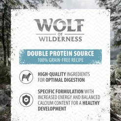 Little Wolf of Wilderness 6 x 400 g - Duo-Protein