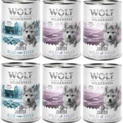 Little Wolf of Wilderness 6 x 400 g - Duo-Protein