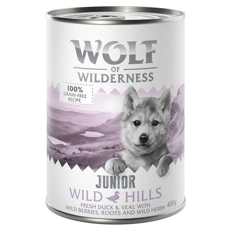 Little Wolf of Wilderness 6 x 400 g - Duo-Protein
