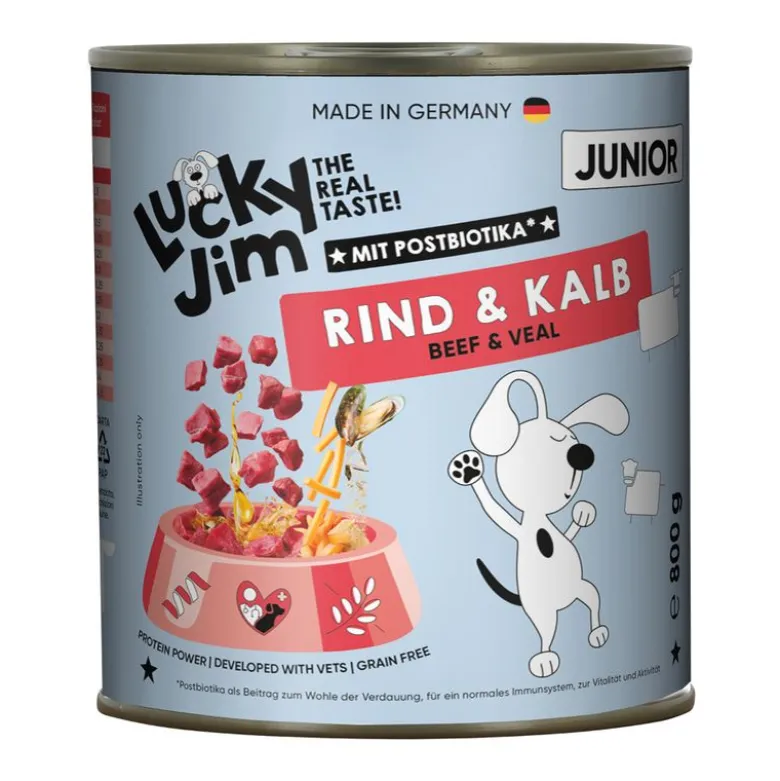 Lucky Jim Junior økonomipakke 24 x 800 g