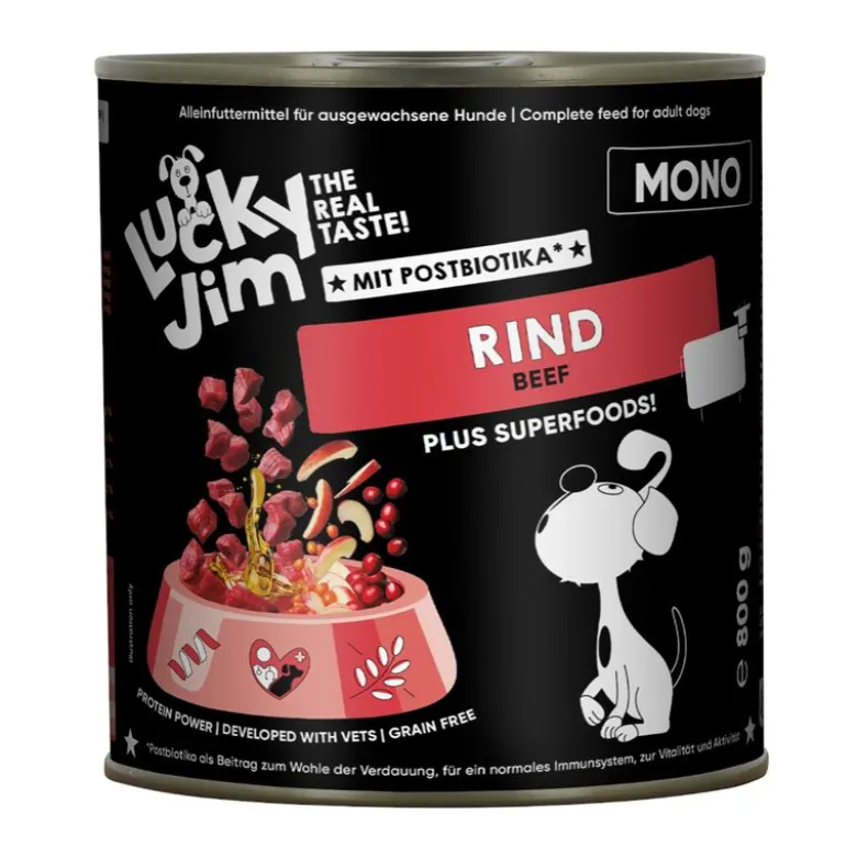Lucky Jim Mono økonomipakke 24 x 800 g