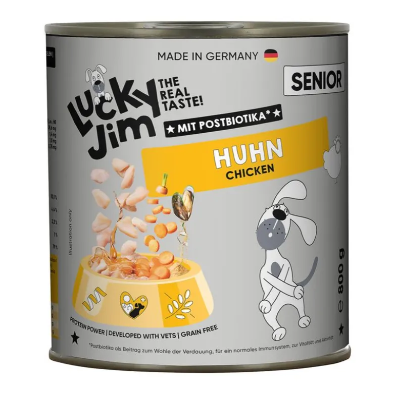 Lucky Jim Senior 24 x 800 g økonomipakke