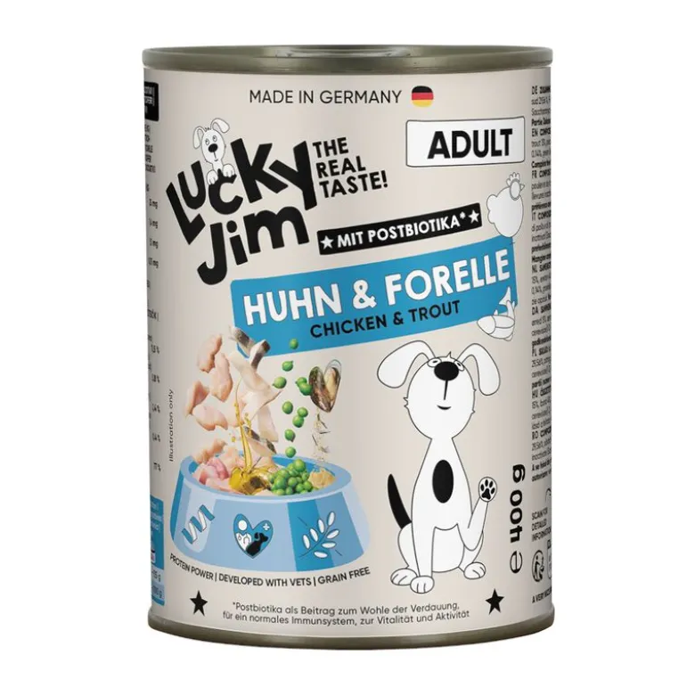 Lucky Jim Voksen 6 x 400 g