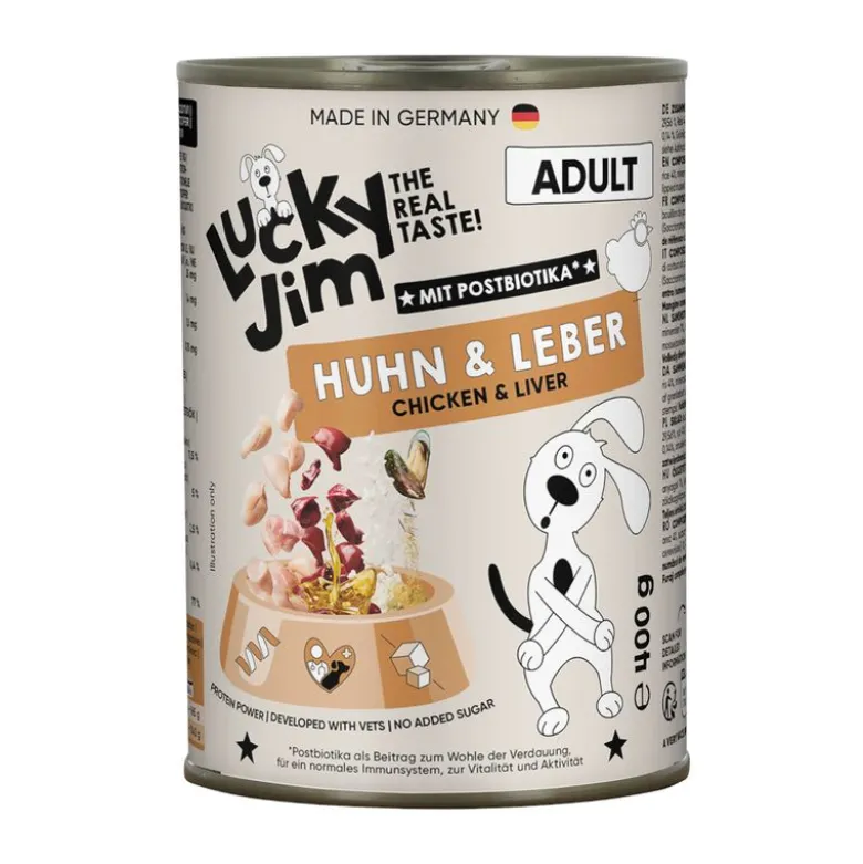 Lucky Jim Voksen 6 x 400 g