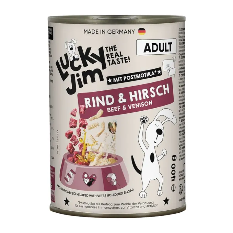 Lucky Jim Voksen 6 x 400 g