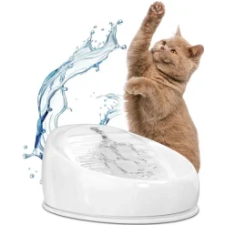 Lucky-Kitty kattefontæne i keramik