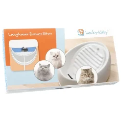 Lucky-Kitty kattefontæne i keramik