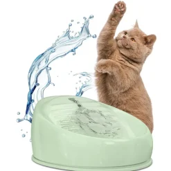 Lucky-Kitty kattefontæne i keramik