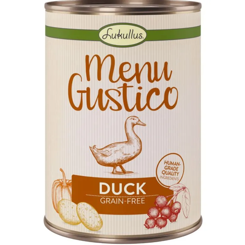 Lukullus Menu Gustico - And med gulerødder, tyttebær & rosmarin
