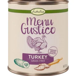 Lukullus "Menu Gustico" - Kalkun med søde kartofler, squash & gulerødder