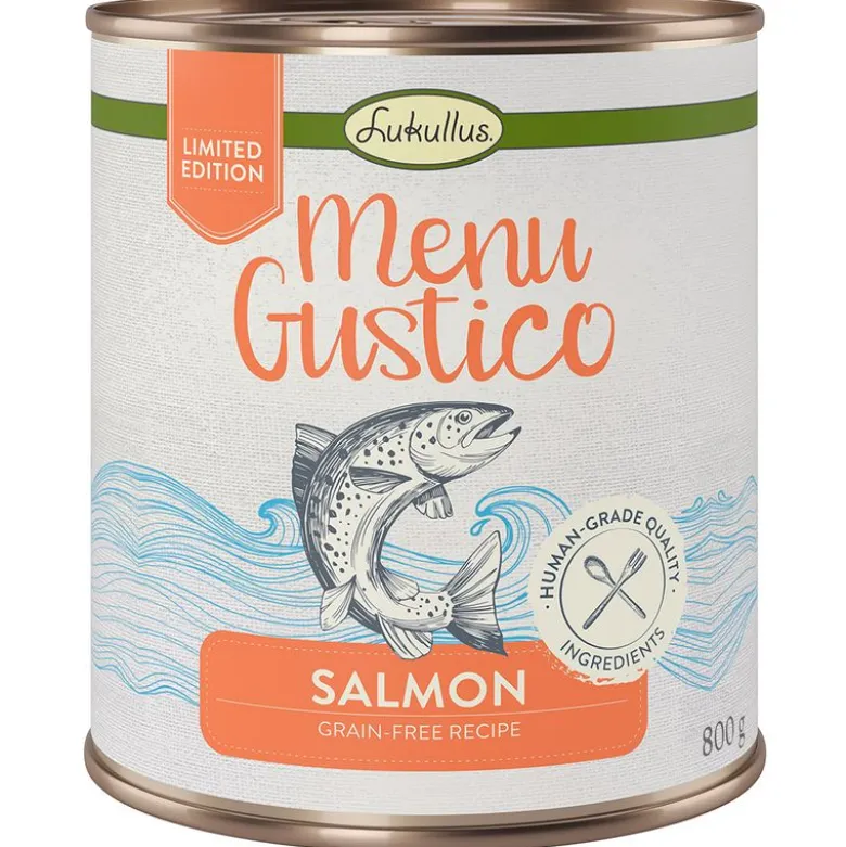 Lukullus Menu Gustico - Laks med gulerod, lucerne og spinat