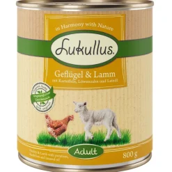 Lukullus Naturkost Adult Kornfri 6 x 800 g
