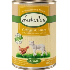 Lukullus Naturkost Adult Kornfri 6 x 400 g