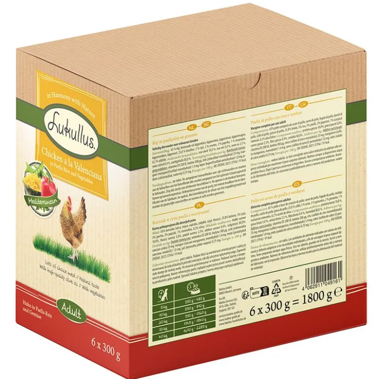Lukullus Valenciana Portionsposer 6 x 300 g