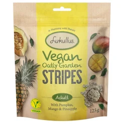 Lukullus Vegan Garden Stripes Græskar, Mango & Ananas