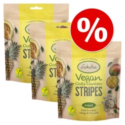 Lukullus Vegan Garden Stripes Græskar, Mango & Ananas
