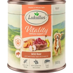 Lukullus Vitality Immune System: Vildsvin (kornfri)