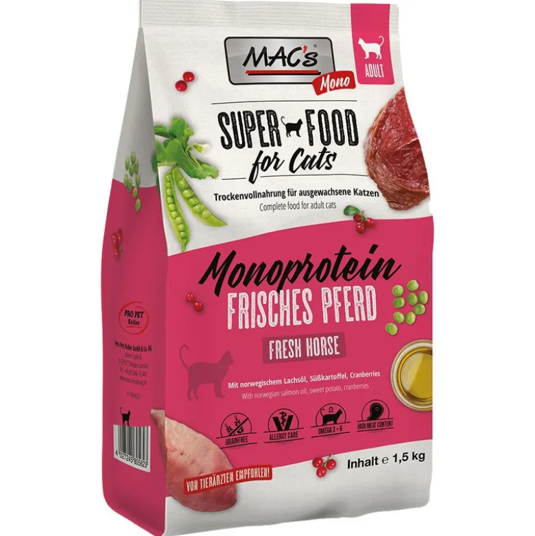 MAC's Superfood for Cats Adult Monoprotein Hest