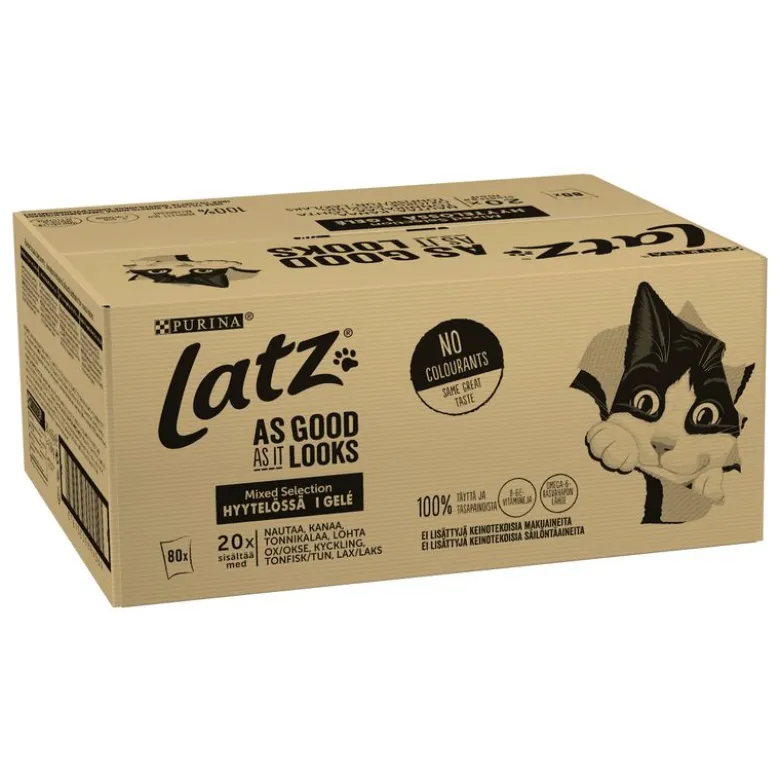 Megapack Latz "Så godt som det ser ud" poser 80 x 85 g