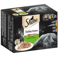 Megapack Sheba varianter i portionsposer 24 x 85 g