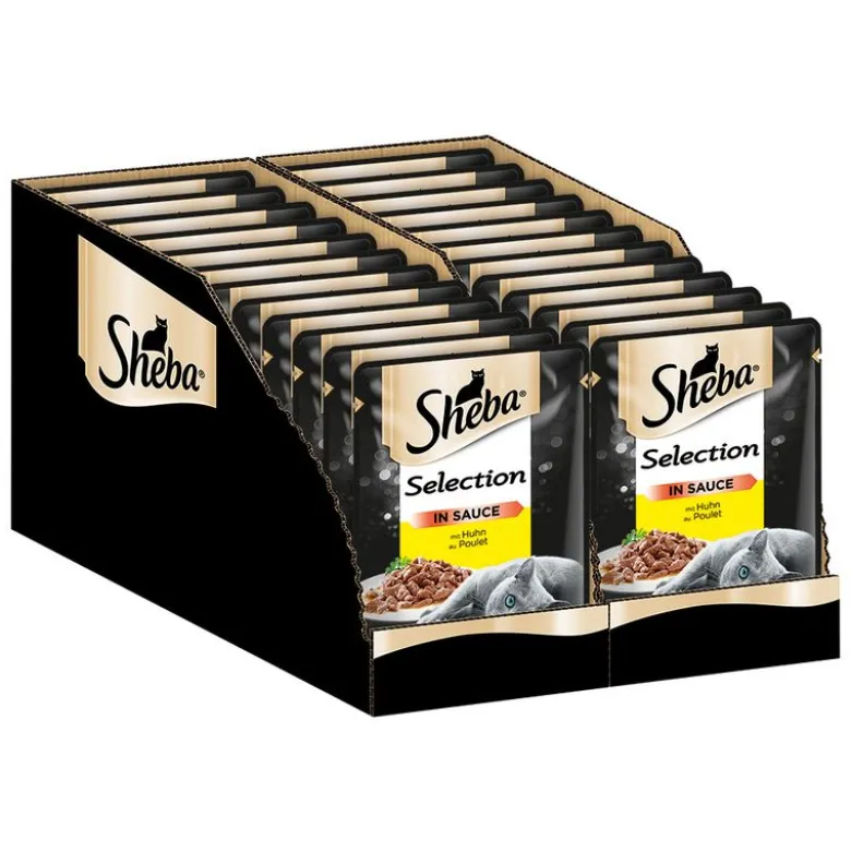 Megapack Sheba varianter i portionsposer 24 x 85 g