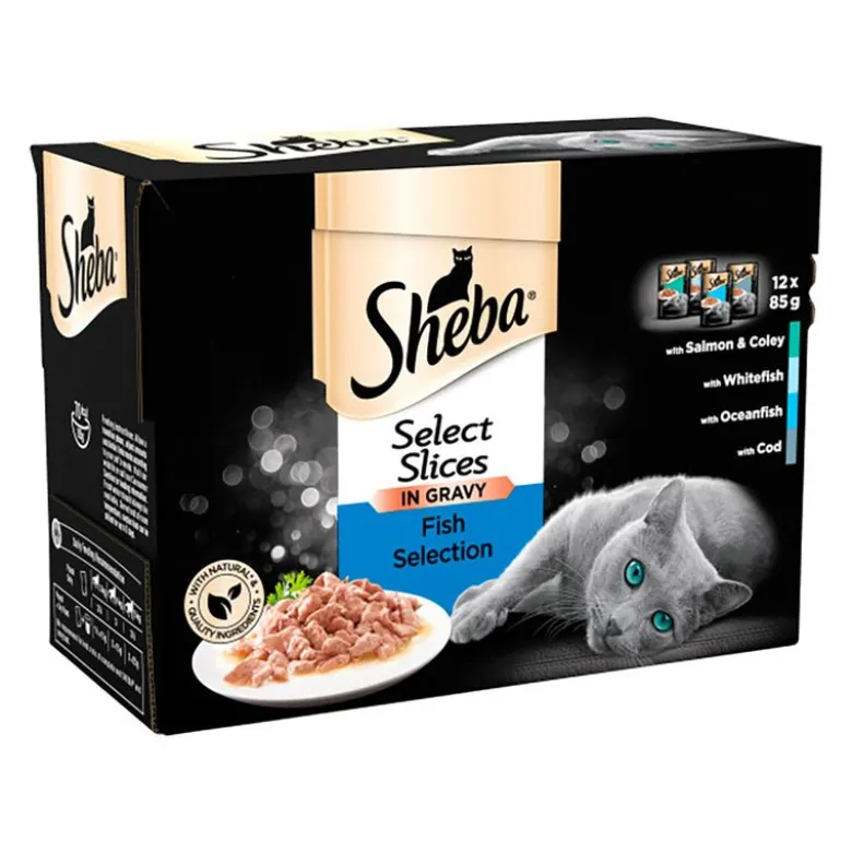 Megapack Sheba varianter i portionsposer 24 x 85 g