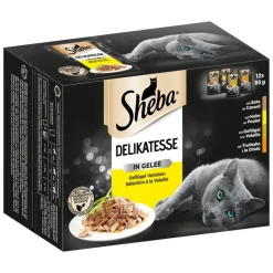 Megapack Sheba varianter i portionsposer 24 x 85 g