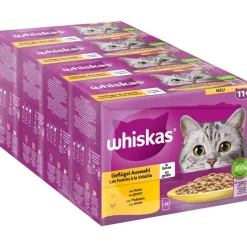 Megapakke: 144 x 85 g Whiskas Senior portionsposer