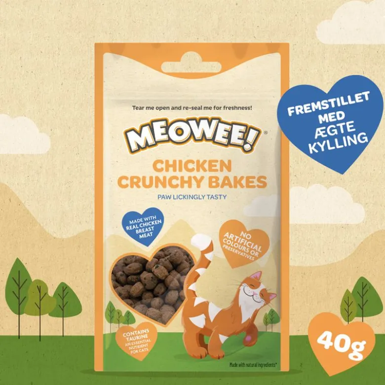 Meowee! Sprøde kyllingekiks