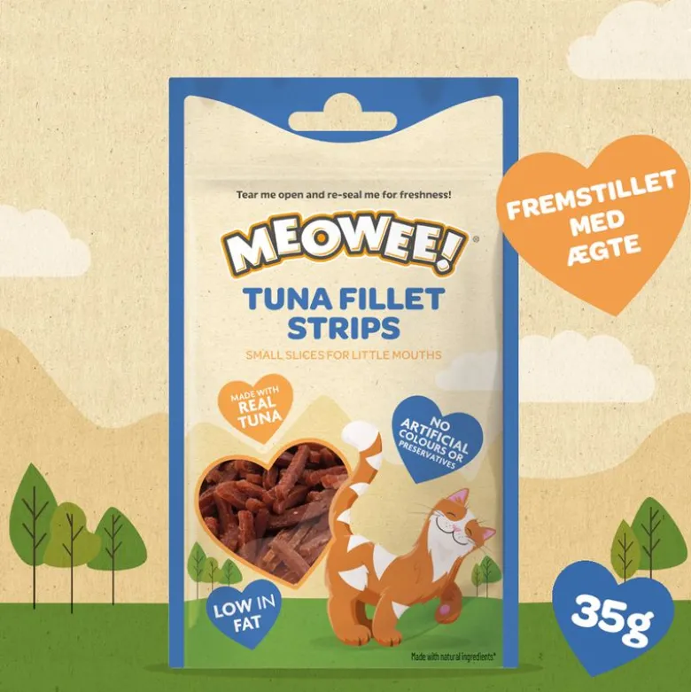 Meowee! Tunfilet strimler