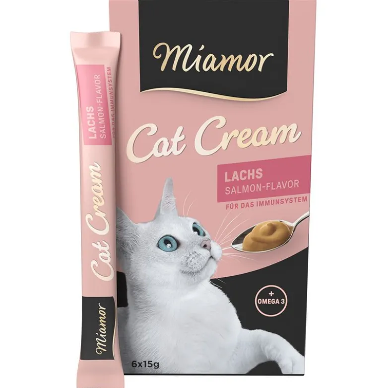 Miamor Cat Snack Laks-Cream