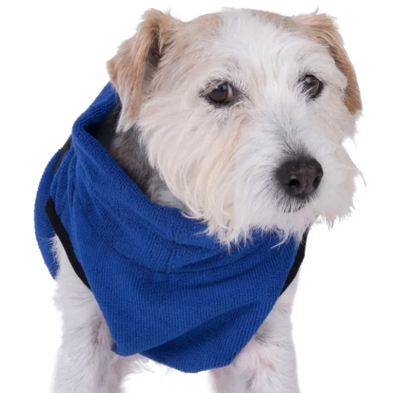 Mikrofiber-badekåbe til hunde