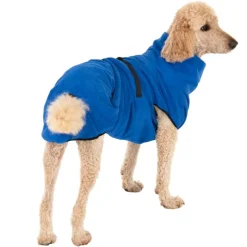 Mikrofiber-badekåbe til hunde