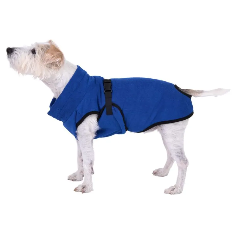 Mikrofiber-badekåbe til hunde