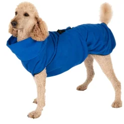 Mikrofiber-badekåbe til hunde