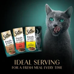 Mixpakke Sheba Fresh Fine fresh portionsposer 50 x 50 g
