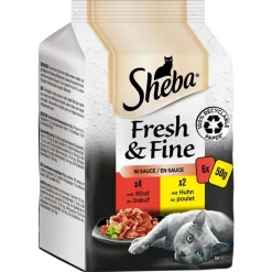 Multipack Sheba Fresh & Fine Portionsposer 6 x 50 g