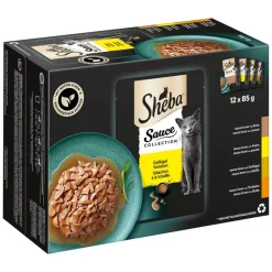 Multipakke Sheba varianter i portionsposer 12 x 85 g