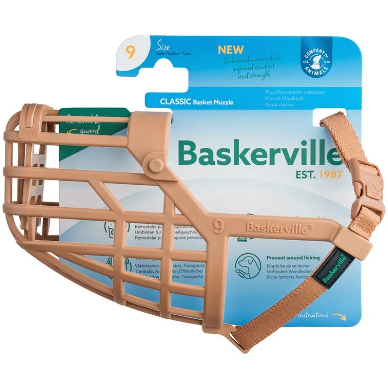 Mundkurv Baskerville Classic, beige