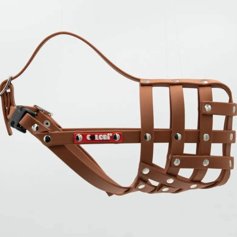 Mundkurv, COLORI® 2.0 Muzzle Schæferhund, M, lysebrun
