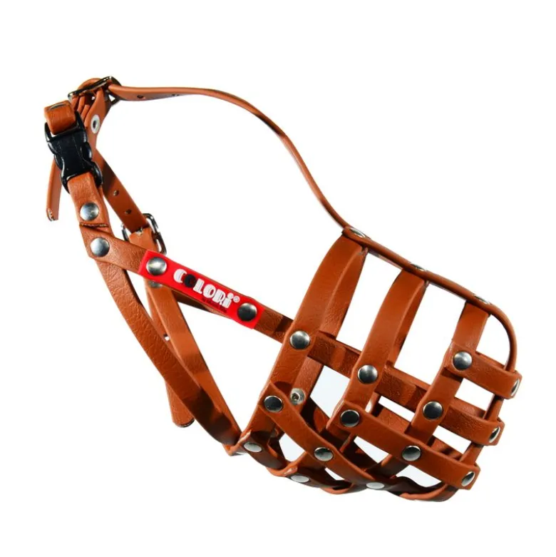 Mundkurv, COLORI® 2.0 Muzzle Schæferhund, M, lysebrun