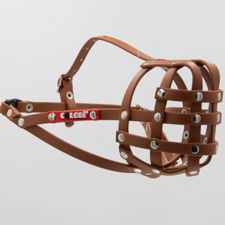 Mundkurv, COLORI® 2.0 Muzzle Schæferhund, M, lysebrun