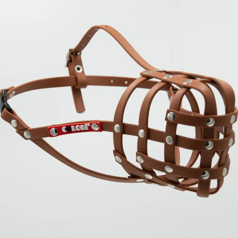 Mundkurv, COLORI® 2.0 Muzzle Schæferhund, M, lysebrun